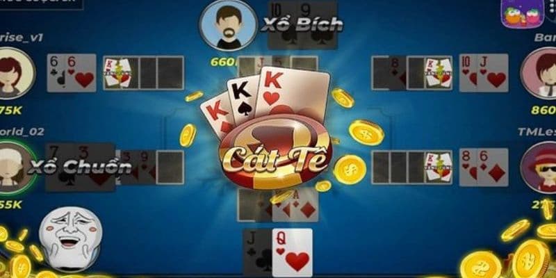 Bài Catte 6 lá Bài Catte 6 lá cách đánh lạc hướng đối thủ